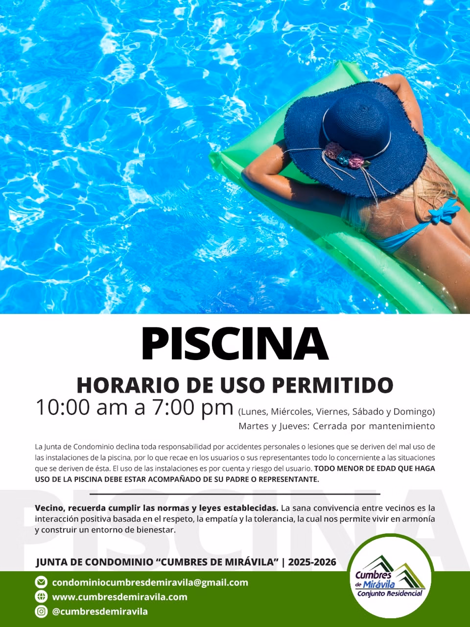 piscina cumbres de miravila